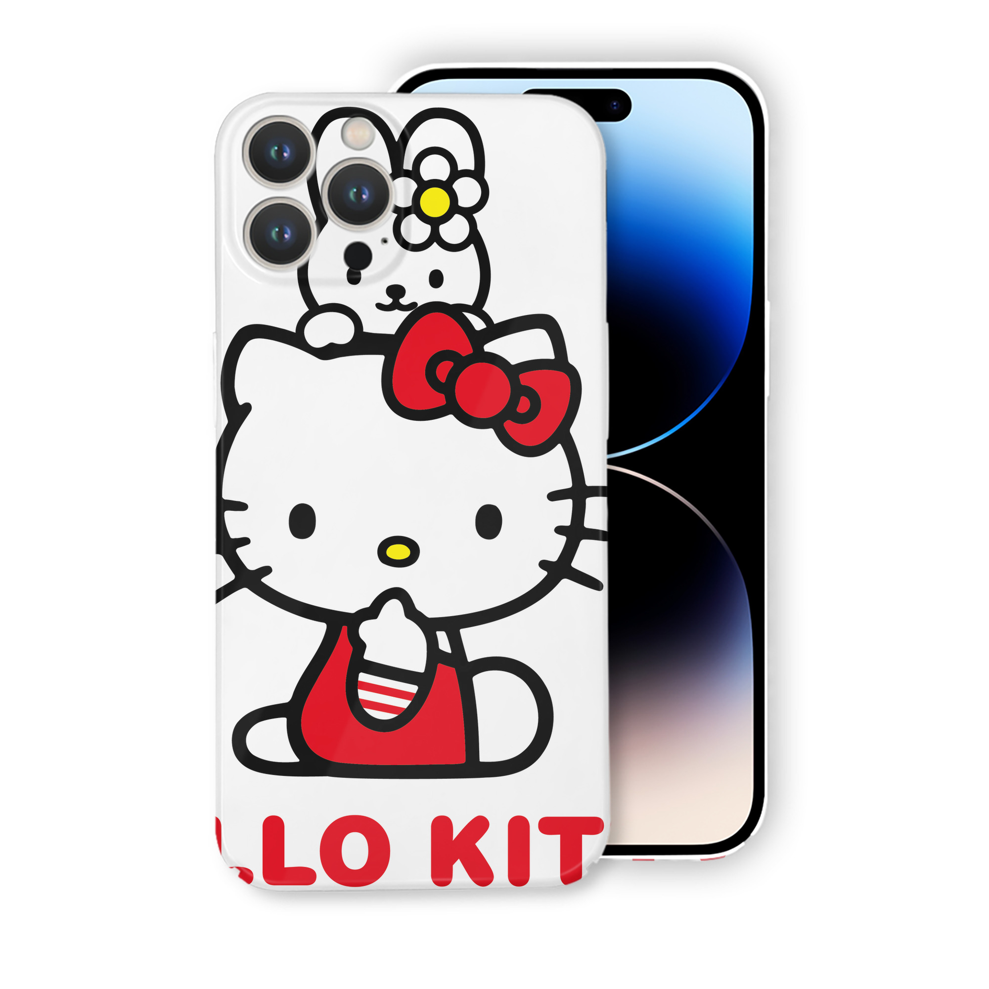（画像用） Hello Kitty ハローキティ 【iPhone 14シリーズ対応】ハードケース